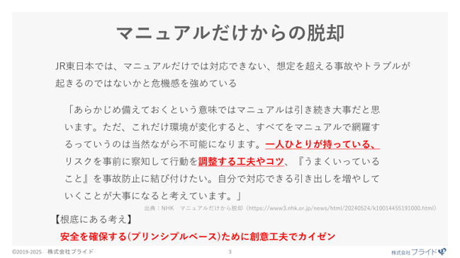 マニュアルだけからの脱出