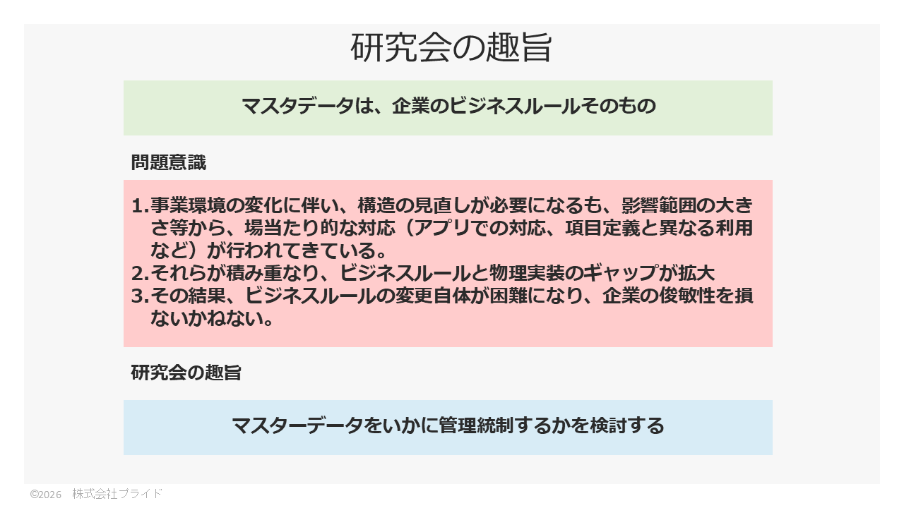 研究会の趣旨